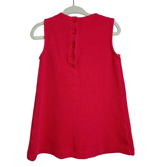 Baby Boden Hot Pink Pleated Sleeveless Pocket Dress18-24 months - Picture 3 of 3